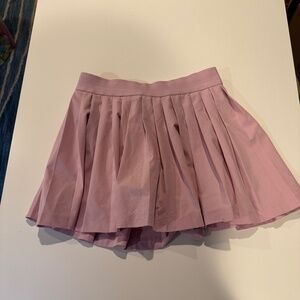 Athleta girl pleat perfect skort size M 8-10 pink